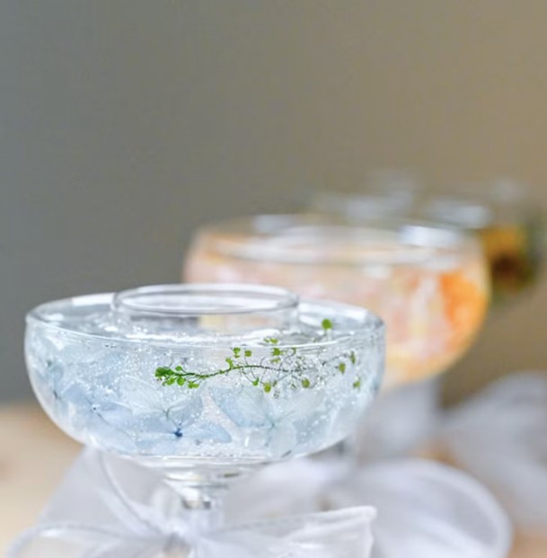 Dried Flower Candle Holder Making